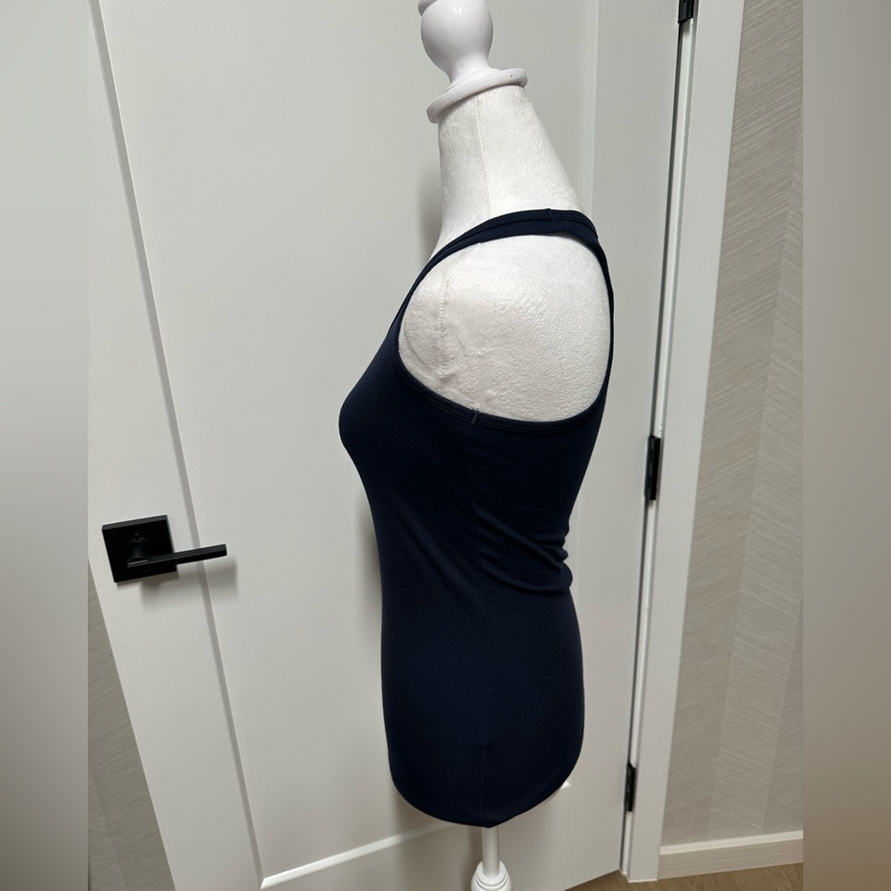 Splits59 Ashby Rib Navy Racerback Tank - Picture 5 of 6